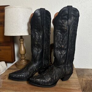 Black Dan Post Boots (new)